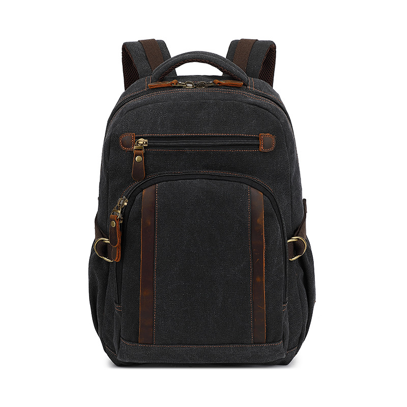 Canvas Backpack Casual - Nouveau sac à dos transfrontalier décontracté