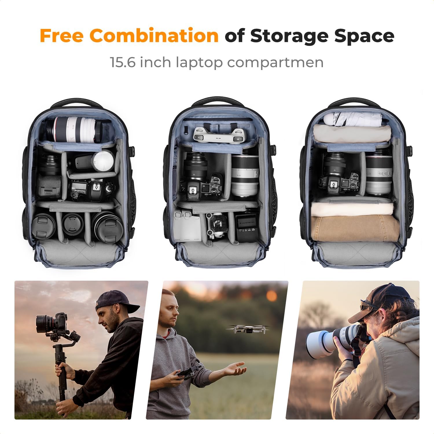 Sac à dos pour appareil photo  - Laptop Backpack 15.6 avis et prix