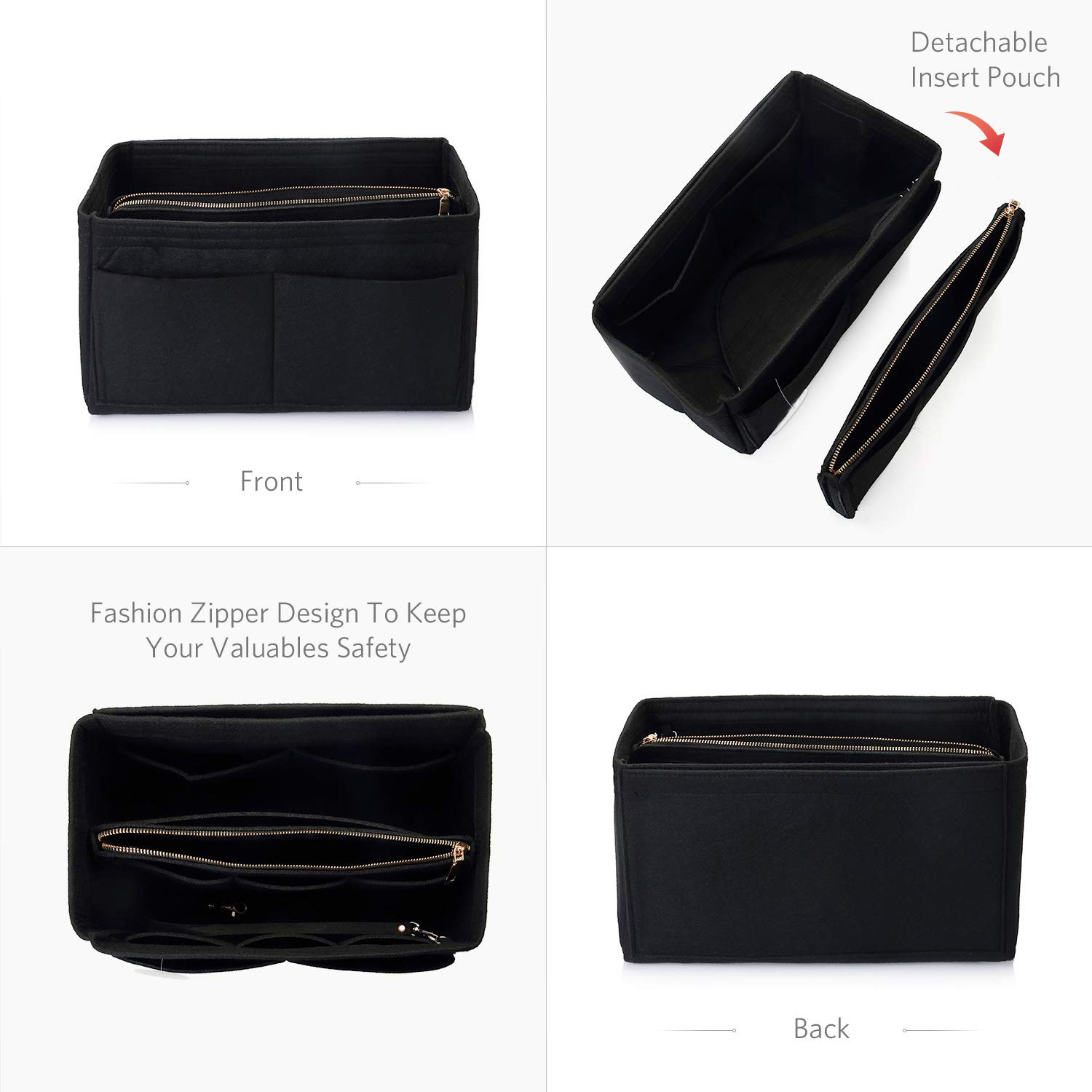 Insert organisateur de sac à m - Backpack Insert Organizer avis et prix
