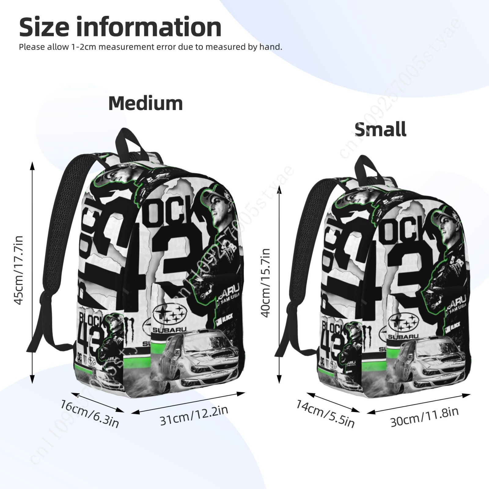 Ken Block 43 Sac à dos léger e - Fashion Backpack Women avis et prix