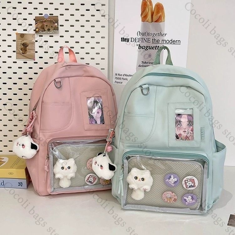Sac à dos couleur unie, sac à  - Canvas Backpack Casual avis et prix